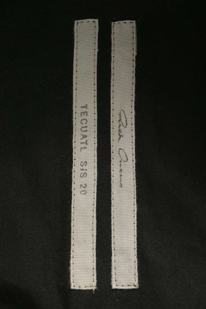 Rick Owens Bauhaus Center Zip Skirt Black Size 40