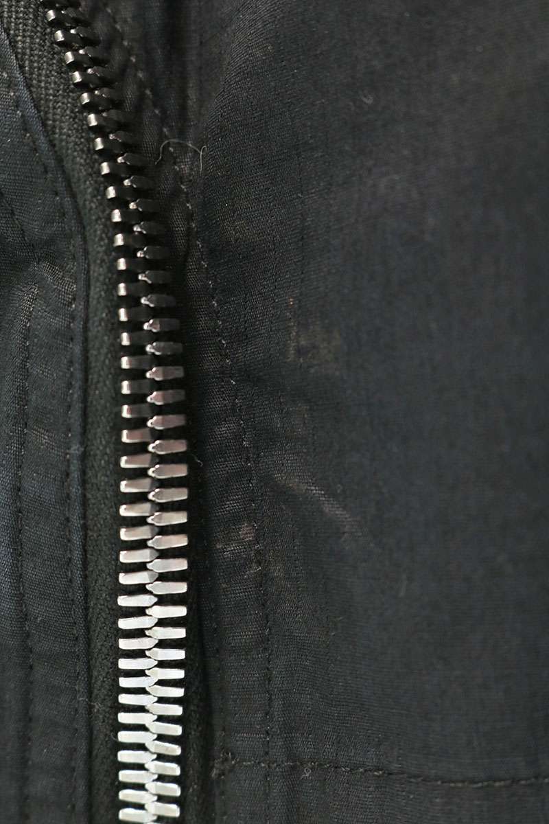 DRKSHDW Bauhaus Center Zip Skirt Black Size S