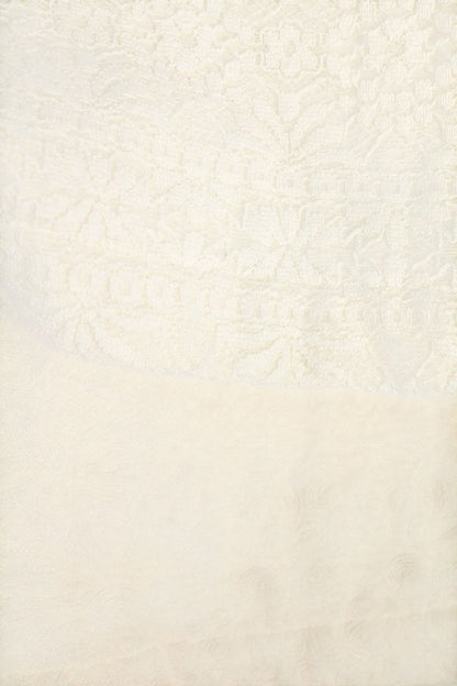tricot COMME des GARCONS White Wool Pleated Skirt Size S