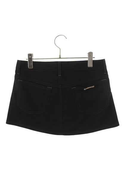 Chrome Hearts Crossball Button Mini Skirt Size 26