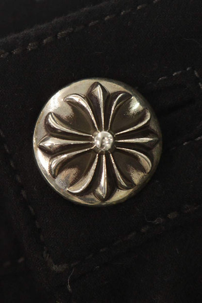 Chrome Hearts Crossball Button Mini Skirt Size 26