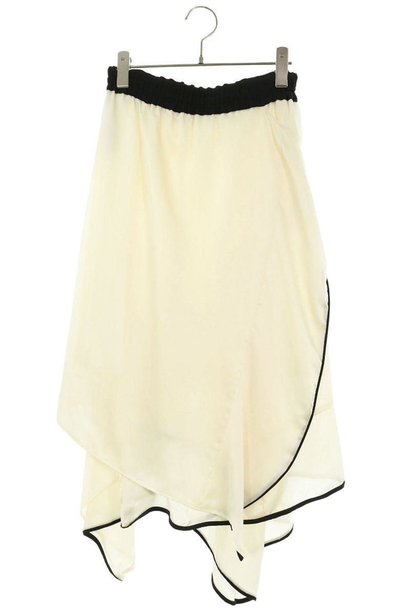 Sacai Bicolor Maxi Skirt Beige/Black Size 1