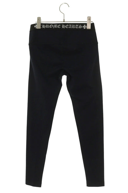 Chrome Hearts Waist Logo Yoga Leggings Black Size M