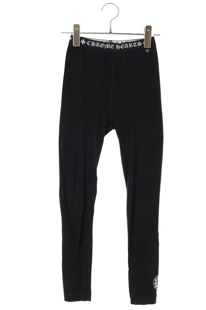 Chrome Hearts Horseshoe Print Black Leggings Size XS