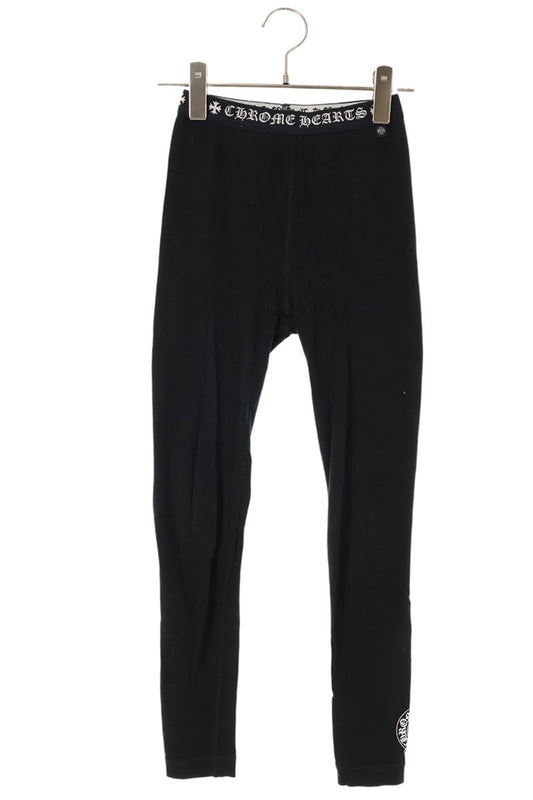 Chrome Hearts Horseshoe Print Black Leggings Size XS