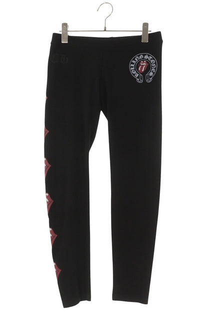Chrome Hearts Lip & Tongue Print Spandex Black Size M