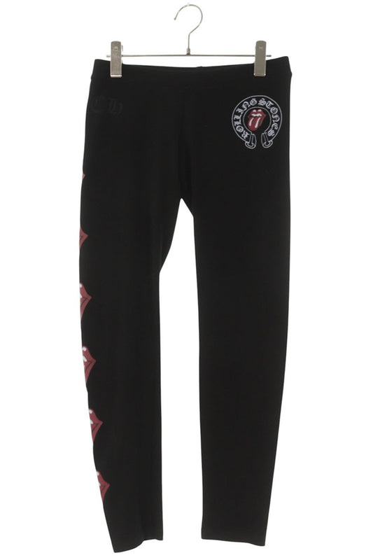 Chrome Hearts Lip & Tongue Print Spandex Black Size M