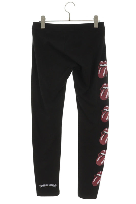 Chrome Hearts Lip & Tongue Print Spandex Black Size M