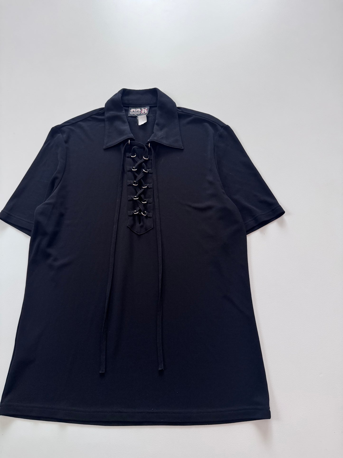 Jean Paul Gaultier 90s Black T-Shirt Size XS