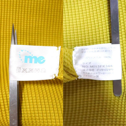 me ISSEY MIYAKE Yellow Pleated Size FREE