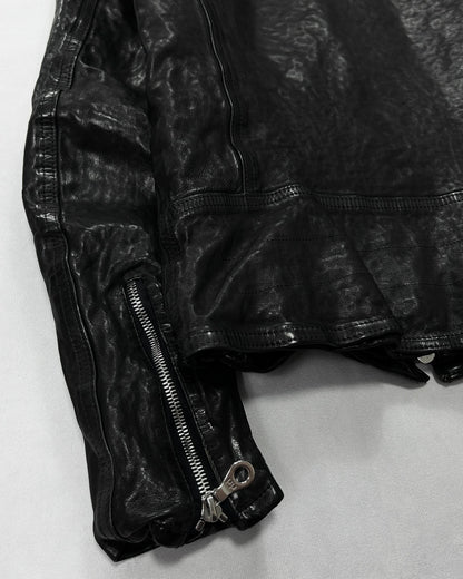 Isamu Katayama Backlash Garment Dyed Rider Jacket Size S
