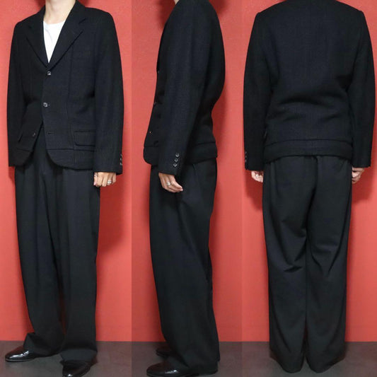 COMME des GARCONS HOMME 99SS Layered Hem Jacket Size M