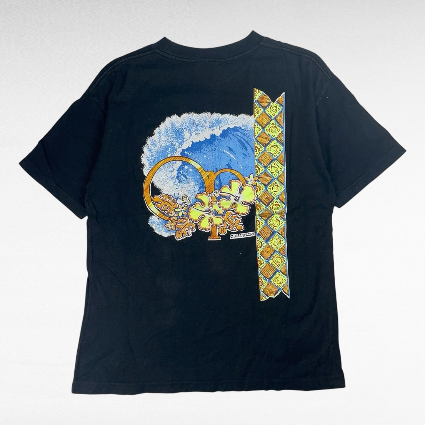 Ocean Pacific 80s Short Sleeve T-Shirt Black Size M