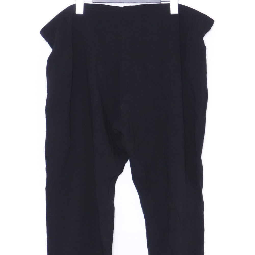 YOHJI YAMAMOTO +NOIR Black Easy Pants Size 1