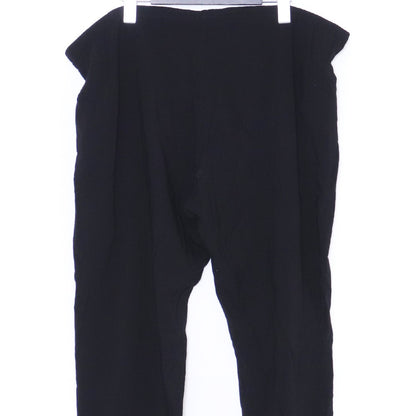 YOHJI YAMAMOTO +NOIR Black Easy Pants Size 1