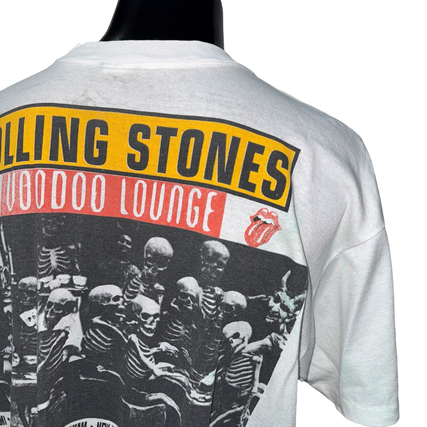 ROLLING STONES 90s "Voodoo Lounge" Tour T-Shirt Size XL