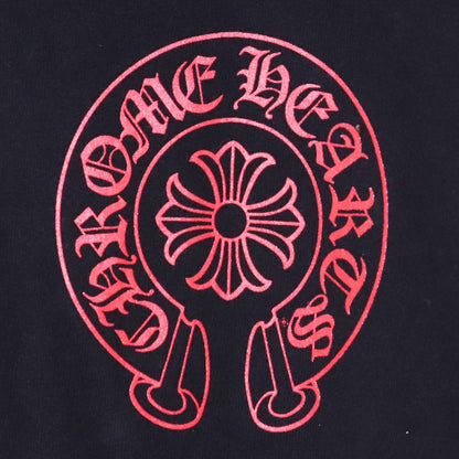 CHROME HEARTS Online Exclusive Hoodie Black/Red Size XXL