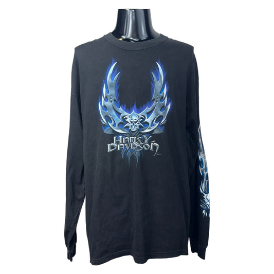 Harley Davidson Long Sleeve T-Shirt Size XL