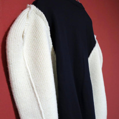 TOGA ARCHIVES Reconstructed Wool Sweater Blue Size XS