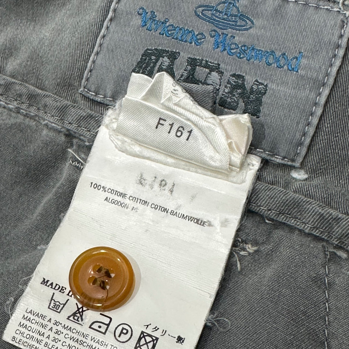 Vivienne Westwood MAN ARCHIVE Shorts Gray Size 46