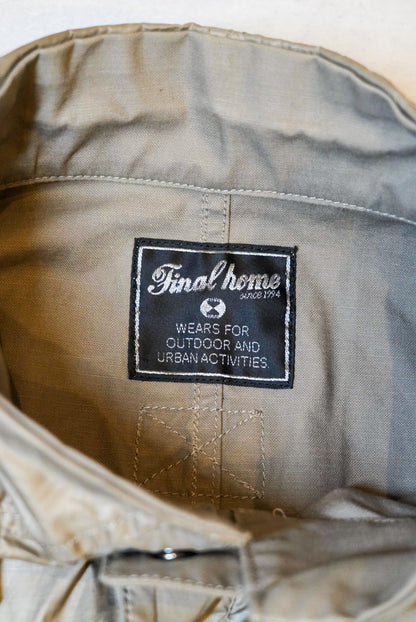 Final Home issei 00s 2000s multi pocket utility technical jacket Beige Size M
