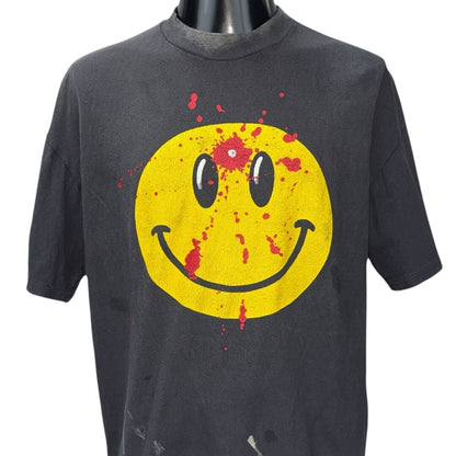 READYMADE "Smiley Face" Aged Graphic T-Shirt Size M