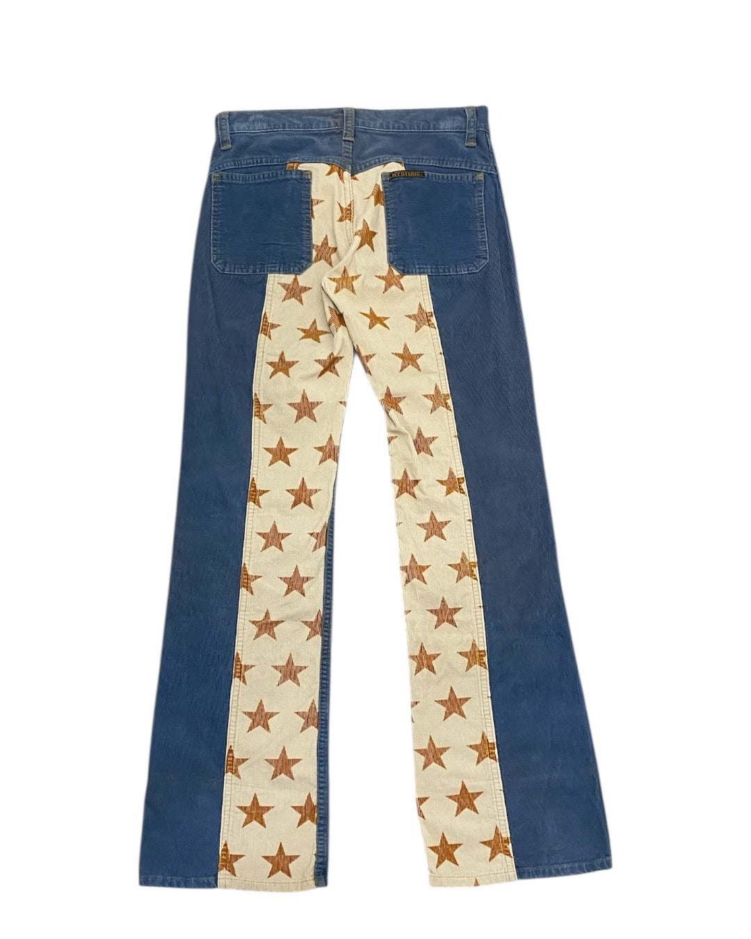 Hysteric Glamour Corduroy Star Stripe Pants Blue