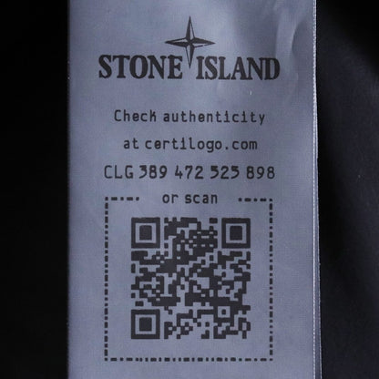 Stone Island Black Padded Down Jacket Shoulder Patch Size M
