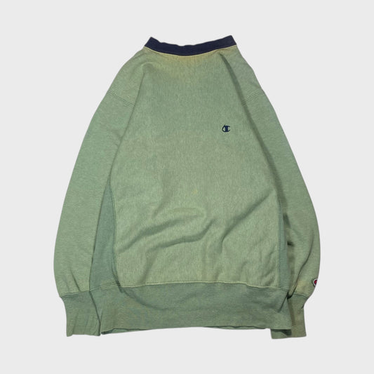 champion 90s USA Reverse Weave Elbow Patch Sweatshirt Size L