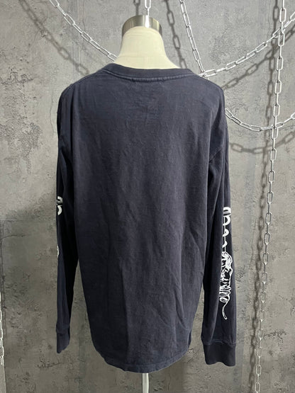 Undercover John Undercover Black Sleeve Henley Size 2