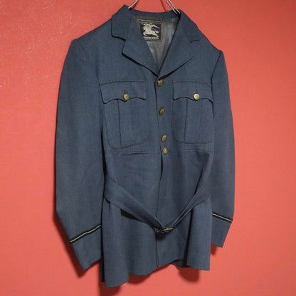 Vintage Burberrys 1950s RAF Military Wool Jacket Size FREE