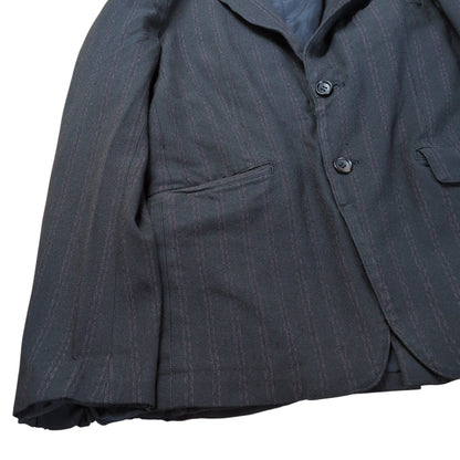 Comme des Garcons Polyester Fulling Tailored Jacket Size S