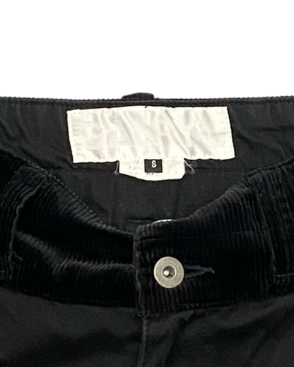 GANRYU Wide Leg Cropped Pants