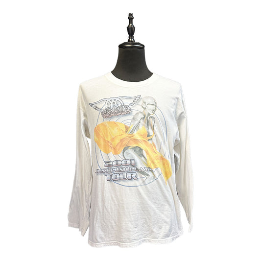AEROSMITH 00s JUST PUSH PLAY TOUR 2001 Sorayama Long Sleeve Size L