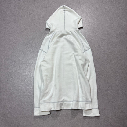 Issey Miyake 90s White Long Sleeve Shirt Size L