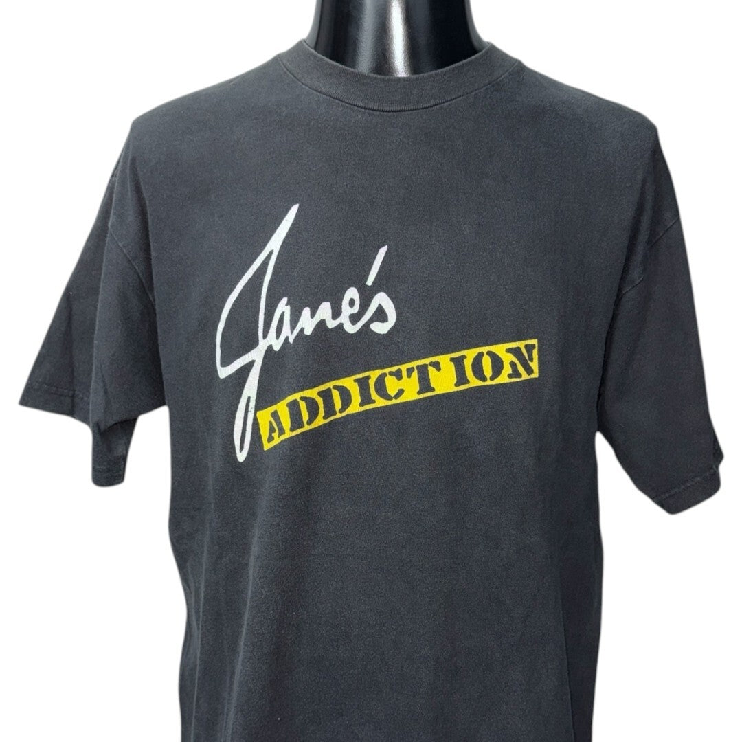 Jane's Addiction 90s FLYER 00s T-Shirt Size L