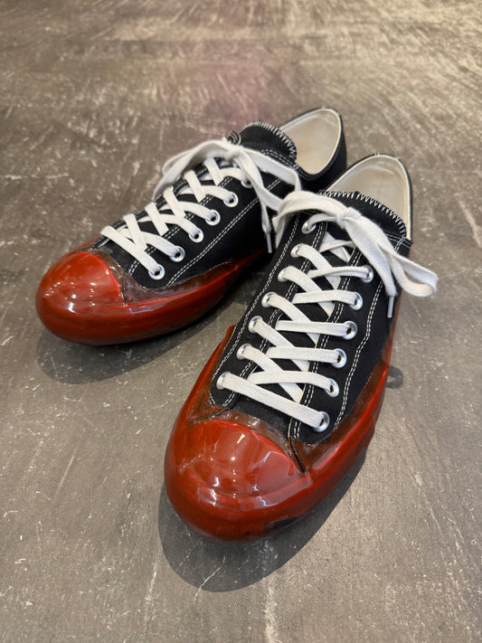 Vintage TheSoloist. Multi Black Red Sneakers Size 10