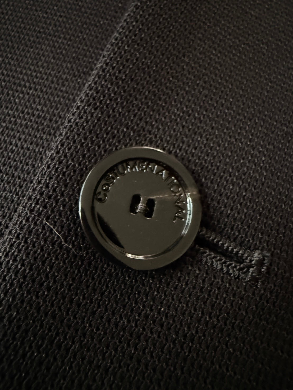 CoSTUME NATIONAL HOMME AW19 Cotton Cardigan Black Size 46