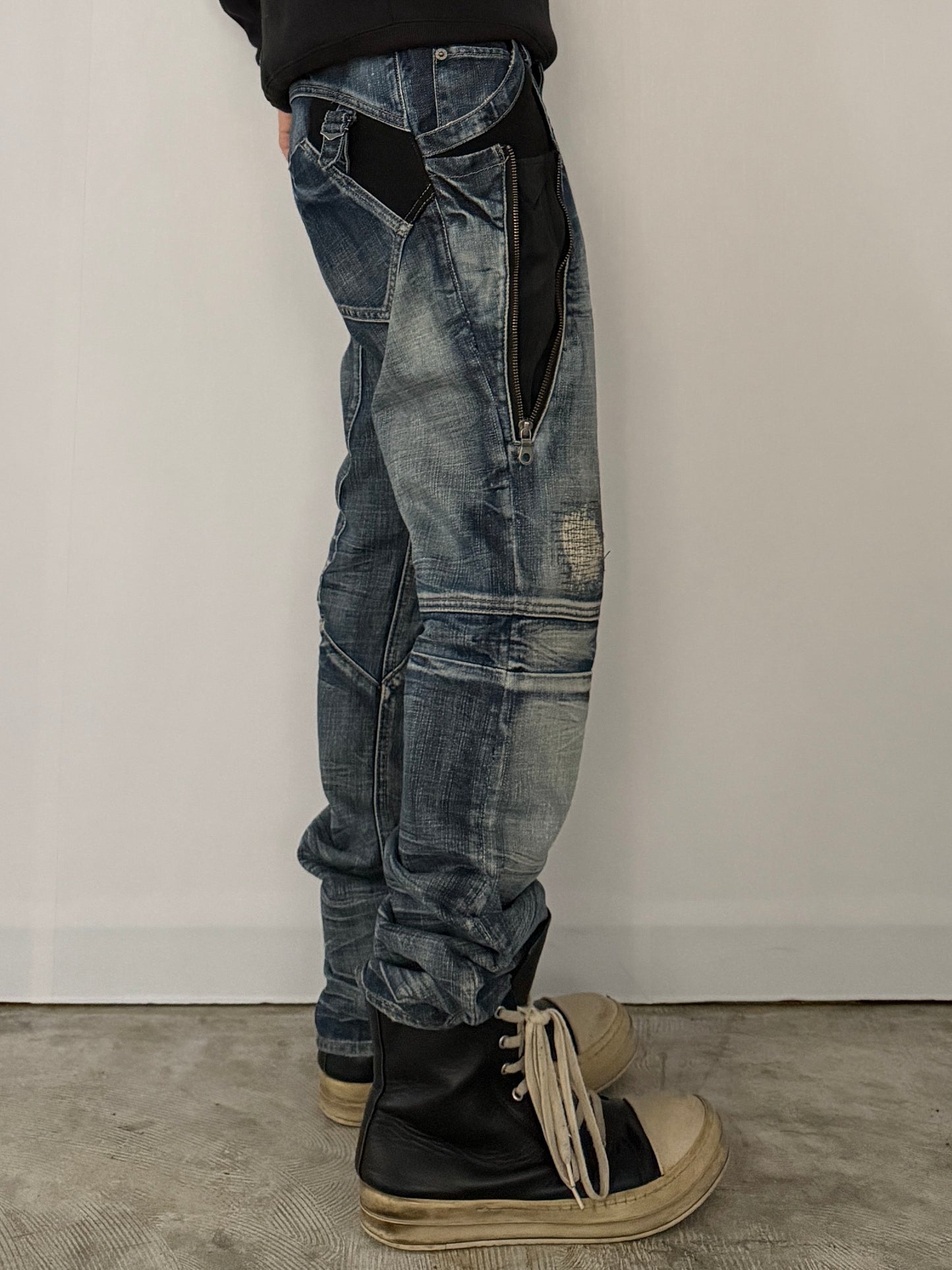 PPFM Blue Denim Pants
