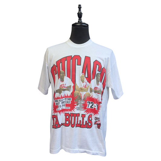 The Bulls 1996 72-10 Jordan etc T-Shirt Size XL