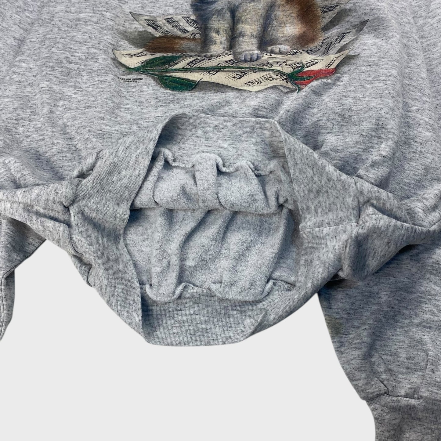 unknown 90s Sweatshirt Gray Size M