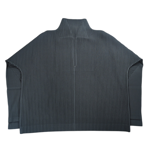 HOMME PLISSE ISSEY MIYAKE 25AW Half Zip Pleats Top Size 2