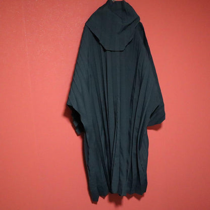 HOMME PLISSE ISSEY MIYAKE 24SS Pleated Hooded Coat Size 1