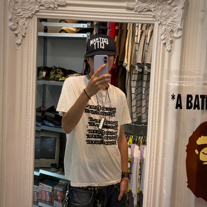 Hysteric Glamour Distorted Logo Y2K T-Shirt Size M