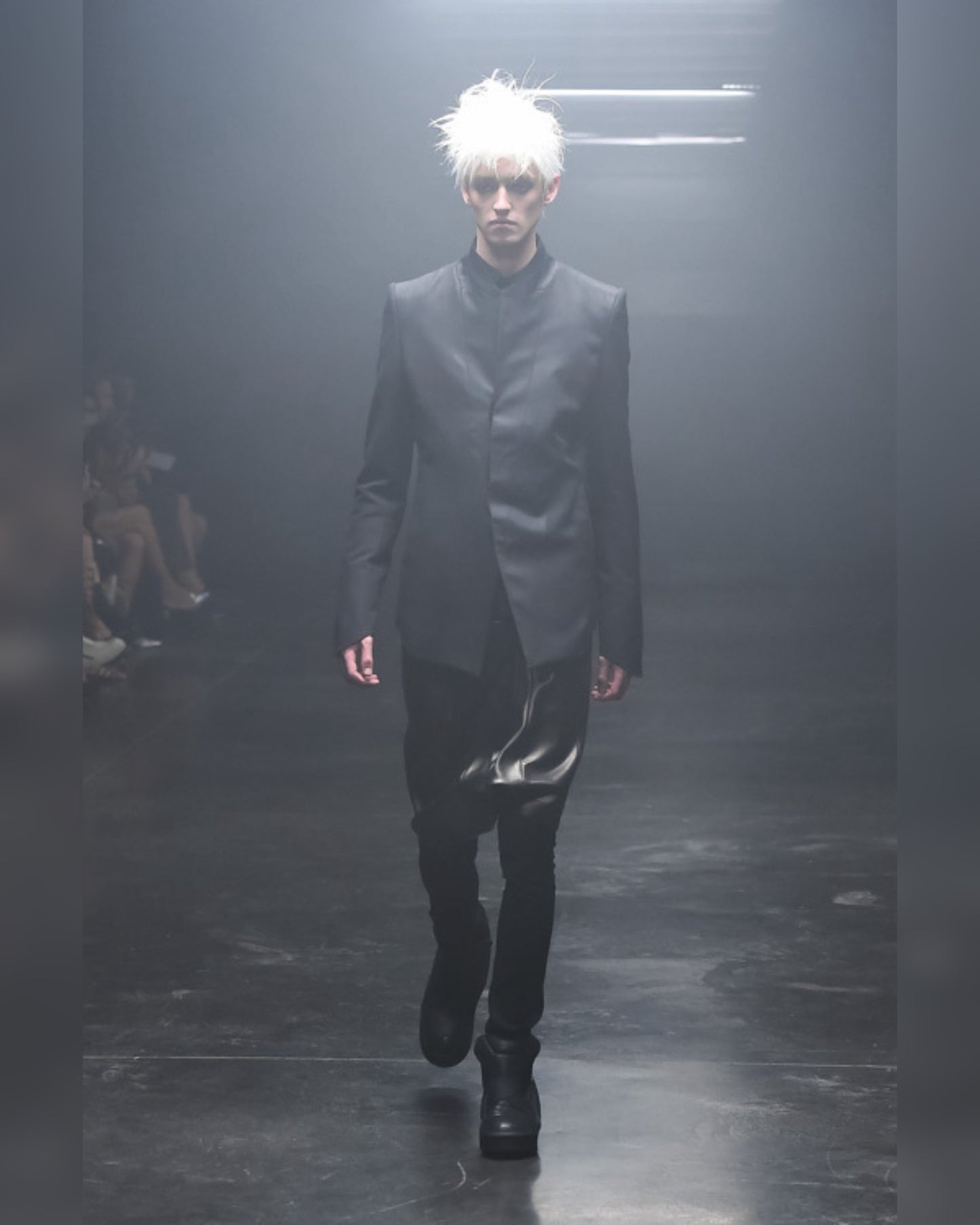 Julius Polygon Platform Goatskin Boots (S/S2015) Size 13