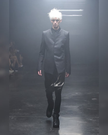 Julius Polygon Platform Goatskin Boots (S/S2015) Size 13