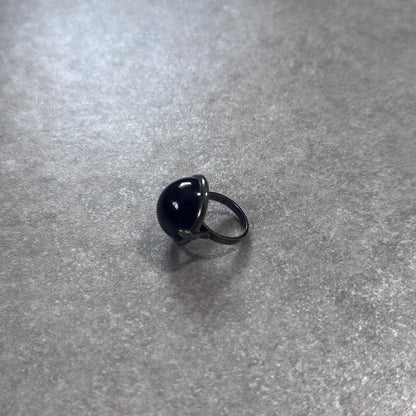 Bottega Veneta Blue Pinky Ring