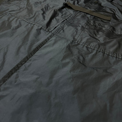 SHINYA KOZUKA 16SS Blue Nylon Long Trench Coat