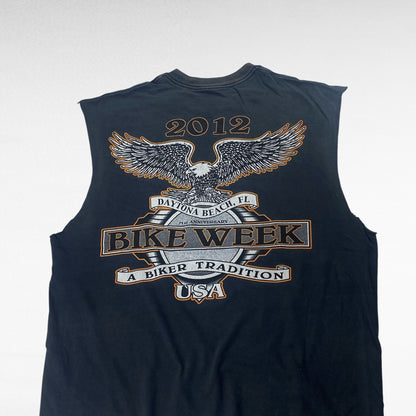 unknown Sleeveless T-Shirt Black Size XL