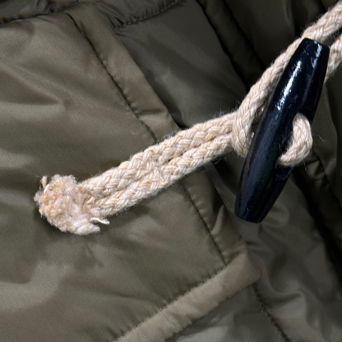 COMME des GARCONS SHIRT 00s Padded Duffle Coat Khaki Size M